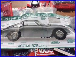 007 Aston Martin DB5, James bond, Goldfinger Eaglemoss 1/8 Complete & Unbuilt