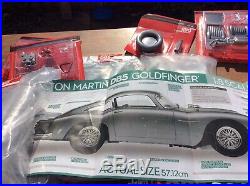 007 Aston Martin DB5, James bond, Goldfinger Eaglemoss 1/8 Complete & Unbuilt