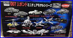 007 James Bond Miniature Model Set Kyosho Japan Aston Martin Bmw Lotus Esprit