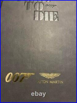 007 No Time to Die Aston Martin James Bond DB5 hardcover notebook New