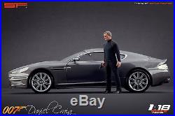 1/18 007 James Bond Daniel Craig figure VERY RARE! For 118 Aston Martin