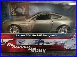 1/18 Ertl Rc2 Aston Martin V12 Vanquish, 007 Die Another Day, James Bond, New