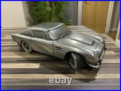 1/18 Scale 1963 James Bond Aston Martin Db5 Pewter Car By Compulsion Sculptures