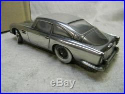 1/18 Scale 1963 James Bond Aston Martin Db5 Pewter Car By Compulsion Sculptures