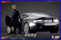118 007 James Bond Daniel Craig figurine VERY RARE! Painted, NO CAR! By SF