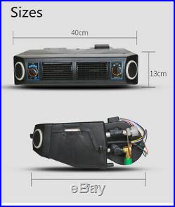 12V 15A 30W 32 Pass 4 Way Coil Car Under Dash Air Conditioner Evaporator Black