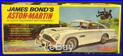 1960s Aoshin James Bond's Aston Martin made in Japan Vintage Toy F/S from Japan
