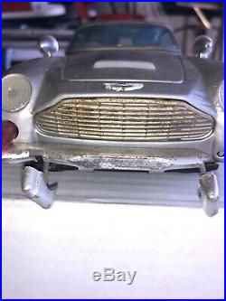 1964 Japan AC Gilbert James Bond 007 Tin Aston Martin Car Battery Operated