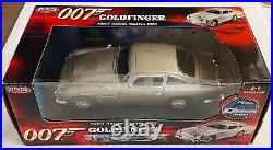 1965 ASTON MARTIN DB5 James Bond 007 Goldfinger, ERTL, 1/18 Scale, NIB. #33745