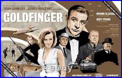 1965 ASTON MARTIN DB5 James Bond 007 Goldfinger, ERTL, 1/18 Scale, NIB. #33745