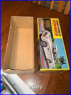 1965 Gilbert Battery Operated Db5 James Bonds Aston-martin Toy In Box Wow