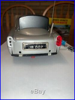 1965 Gilbert Battery Operated Db5 James Bonds Aston-martin Toy In Box Wow
