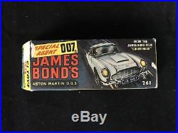 1966 Corgi James Bond Aston Martin DB5 In Original Box with ALL ACCESSORIES