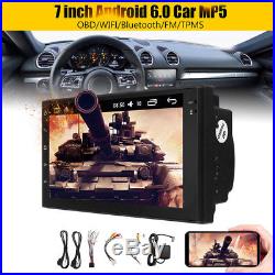 2 Din 7 Android Quad Core Car MP5 Player Bluetooth Stereo WIFI GPS Navigation
