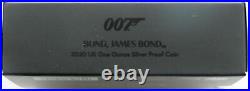 2020 James Bond 007 Aston Martin DB5 £2 Two Pound Silver Proof 1oz Coin Box Coa