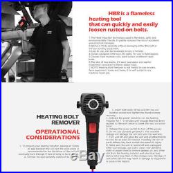 220V EU Plug Induction Magnetic Heater Auto Car Bolt Removal Flameless Heat Tool