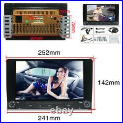 2DIN Rotatable 10.1 Android 8.1 Quad-core 1GB+16GB Car Stereo Radio GPS Player