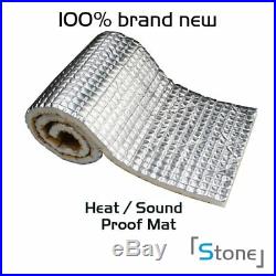 3/16 Heat Insulation Trunk Floor Firewall Soundproof Sound Deadener Mat 53sqft