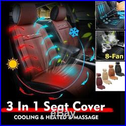 3 In 1 Car Seat Cover Heated Cool Massage Cushion Pad Universal 12V All Searson