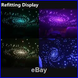 300Pcs DIY Car Led Ceiling Light Fiber Optic Star Car Romantic Decoration Light