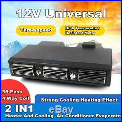 32 Pass Coil 2IN1 Car Truck Heater &Cooling Air Conditioner Underdash Evaporator