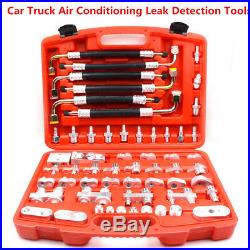 56pc Air Conditioning Leak Detector Detection Tools for Car Truck A/C Compressor
