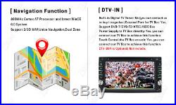 6.2 HD 2DIN Touch Dash Car MP5 CD/DVD Player GPS Nav Radio Stereo Bluetooth+Map