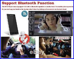 6.2Double Din Car Stereo CD DVD Player Radio Bluetooth Touch Screen with Camera