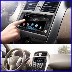 6.2HD Touch 2Din Car GPS Navigation Stereo DVD CD Player FM Radio Bluetooth+Map