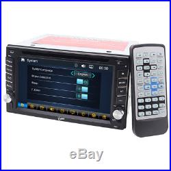 6.2Touchscreen Stereo Car DVD Player GPS Auto Radio With Camera 2DIN Bluetooth