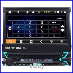 7''1Din Flip Out Stereo Radio GPS Navigation Car DVD Player Headunit Video IPOD