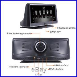 7.84''HD Full Touch IPS 4G ADAS Android Car GPS Navigation DVR Recorder Dash Cam