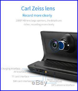 7'' Car DVR Full HD 1080P Video Recorder GPS Dual Lens Camera WIFI Bluetooth