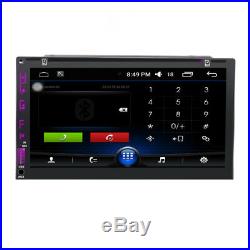 7 Smart Android6.0 3G WiFi Double 2DIN Car Radio Stereo DVD Player GPS+Camera