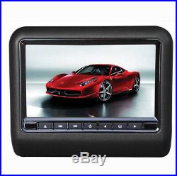 9'' Digital Screen Car DVD LCD Headrest USB SD HDMI Monitor Player Entertainment