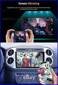 9Touch Double 2Din Car Stereo Radio GPS Wifi BT DAB Mirror Link OBD Android 8.1