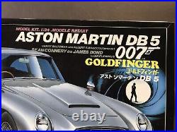 ASTON MARTIN DB5 Car GOLDFINGER 007 MODEL KIT 1/24 Scale by DOYUSHA NEW