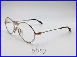 ASTON MARTIN Vintage Eyeglasses Frames men Silver At 01 James Bond Style 1990er