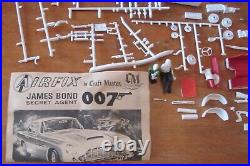 Airfix Craftmaster James Bond Secret Agent Aston Martin DB5 Kit # 007 in Box