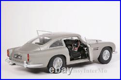 Aston Martin DB 5 James Bond Goldfinger 007 silber Hot Wheels 118 NEU OVP CMC95
