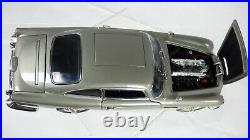 Aston Martin DB5 James Bond 007 Joyride ERTL 118 1965 Gadgets Toy Model Car