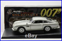 Aston Martin Db5 James Bond 007 Goldfinger Autoart 1/18 Neuve En Boite