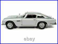 Aston Martin Db5 Silver James Bond No Time To Die 2021 1/18 Autoworld Awss131