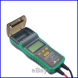 Automotive Battery Tester 12V Battery Load Analyzer Diagnostic Tool with Printer