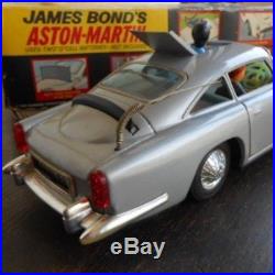 BC Bandai Aston Martin DB5 James Bond Car 007 Tinplate Retro Toy Antique Super R