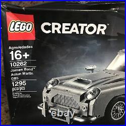Brand New LEGO Creator Expert James Bond Aston Martin DB5 10262 Open Box