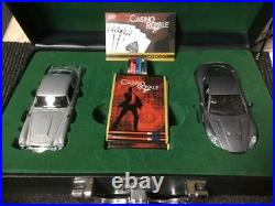 CORGI 007 James Bond Casino Royale Aston Martin 2 Set withCase