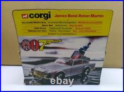 CORGI TOYS Aston Martin 007 James Bond Car DB5 1/36 Minicar Made in England USED