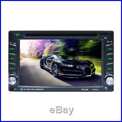 Car GPS Navigation 6.2inch 2DIN Car In Dash Radio Stereo Bluetooth DVD CD Player