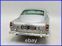 Chrono 1/18 1963 Aston Martin DB5 007 James Bond Die Cast Car Model Silver